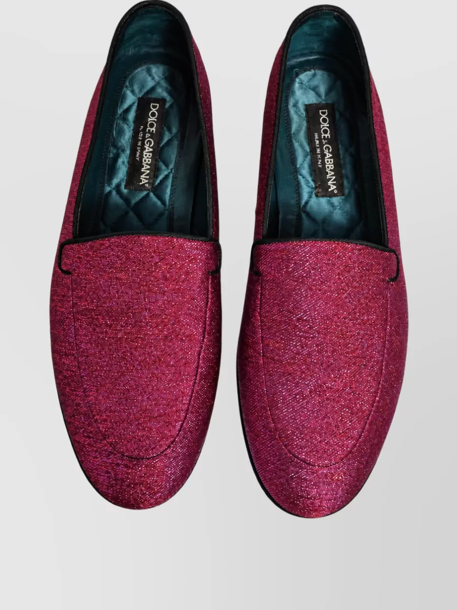 Dolce&Gabbana Leather Slippers
