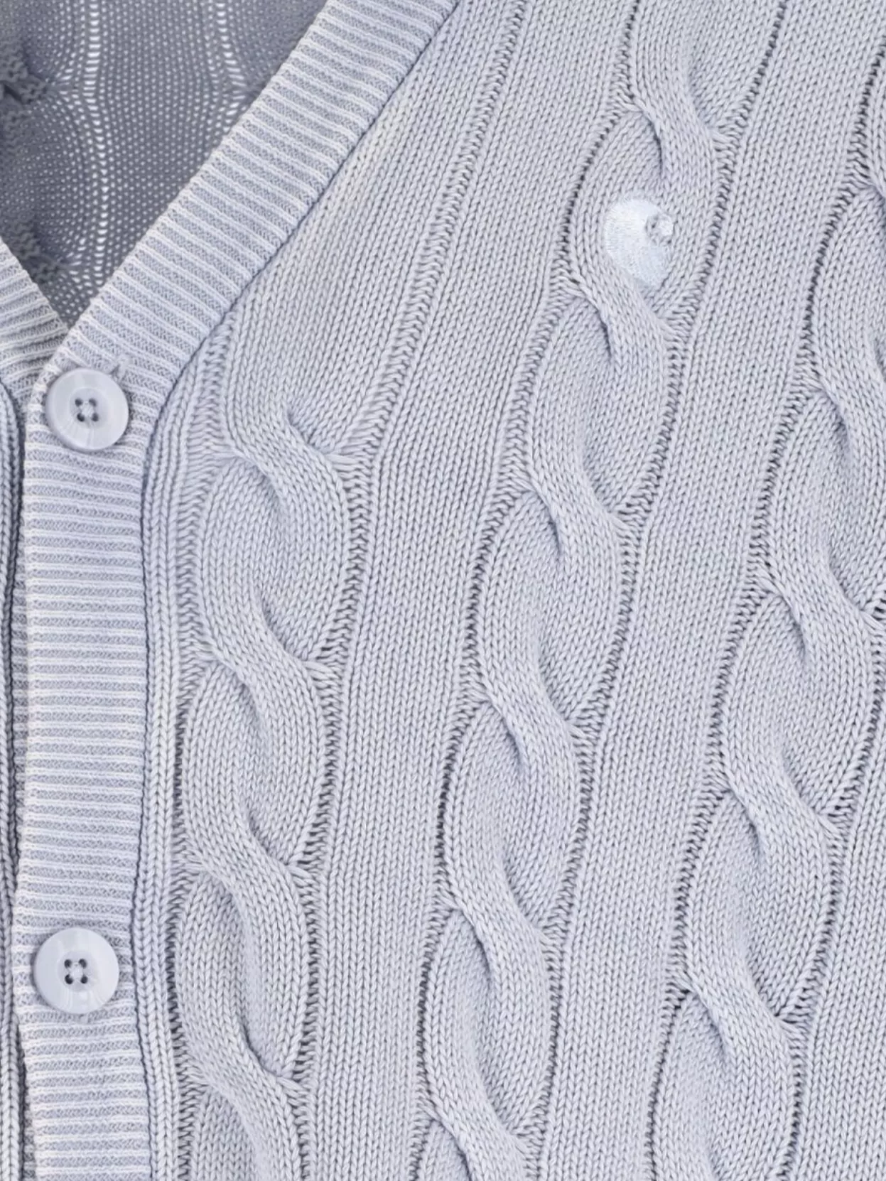 Carhartt Wip Textured Cable Knit Crewneck Sweater