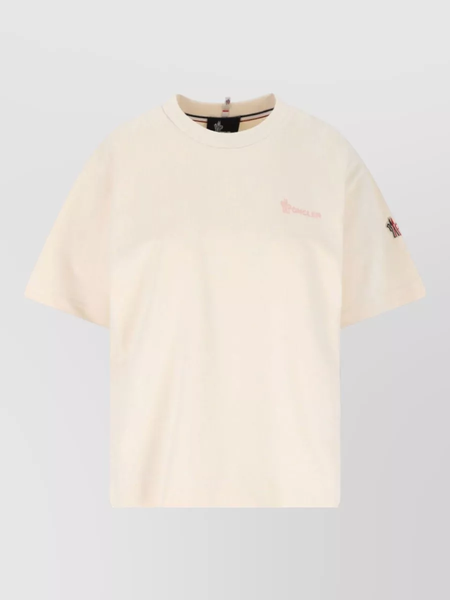Moncler Grenoble Cotton logo-embroidered t-shirt