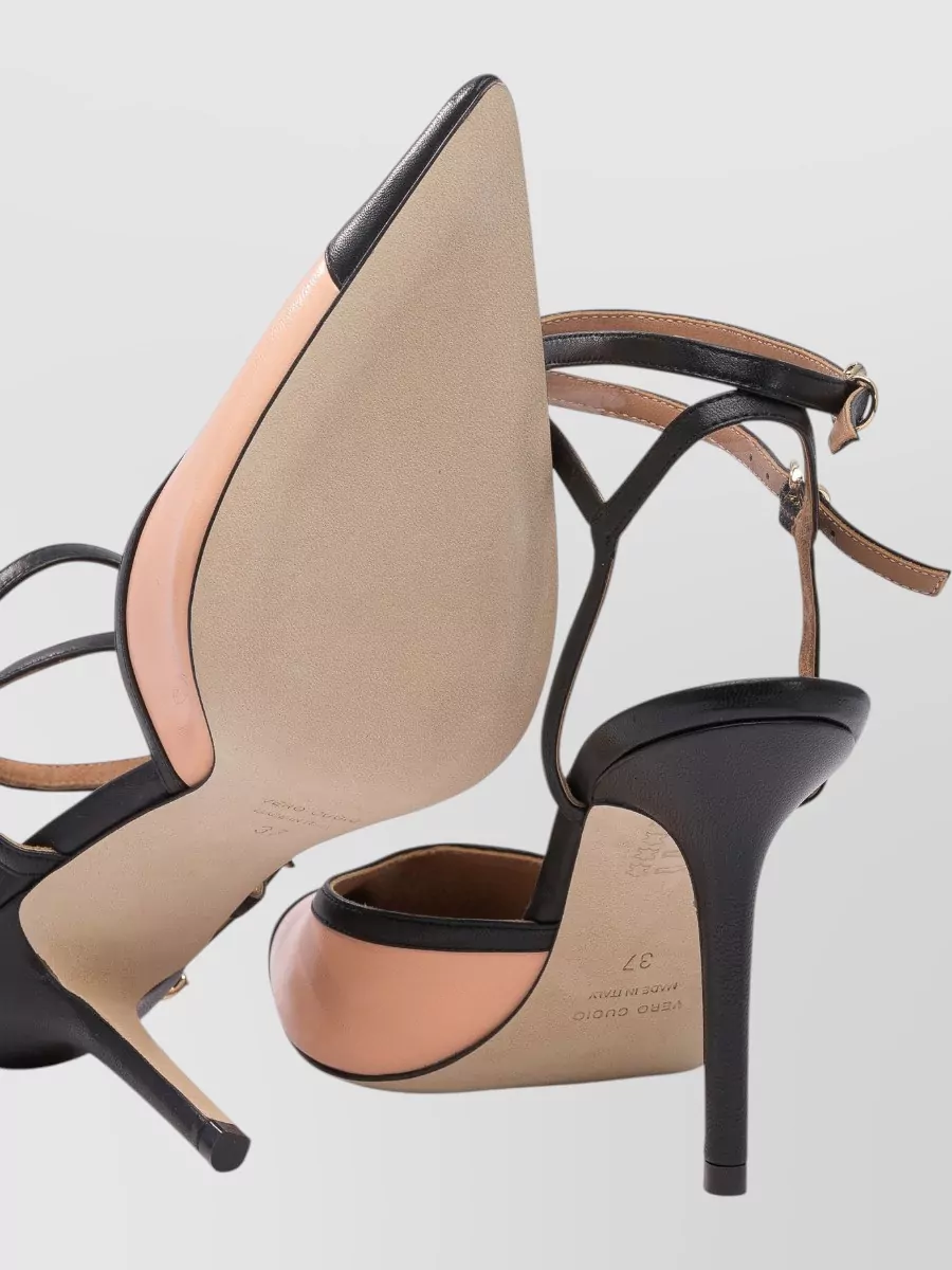 Lella Baldi Leather Pumps