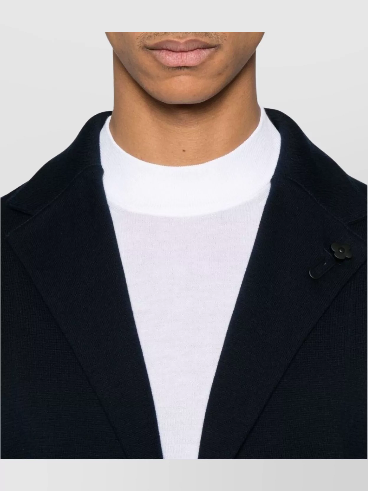 Lardini Cotton Jacket Rear Vents