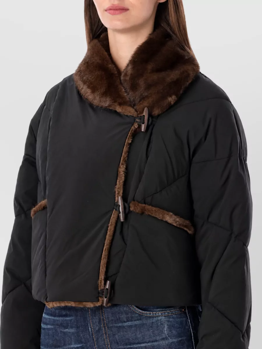 Urbancode Faux Fur Puffer Jacket