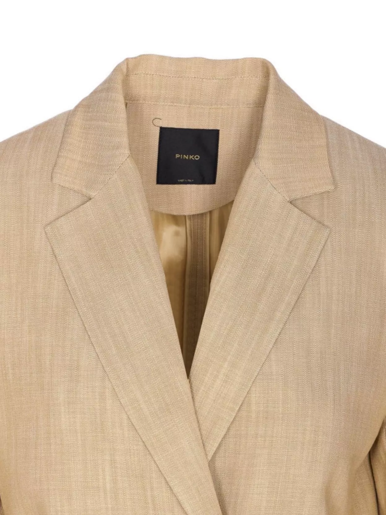 Pinko Oversize V-neck Jacket Split Back