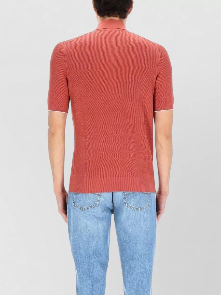 Brunello Cucinelli Cotton Short-Sleeve Polo Shirt