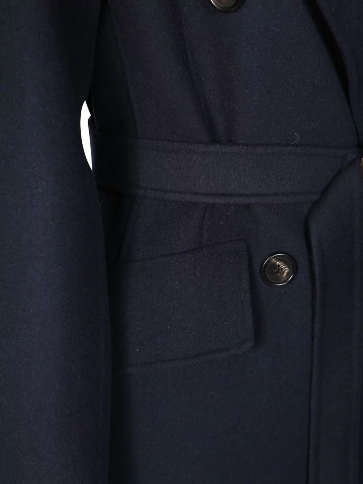 S Max Mara Alice Long Double Breasted Coat