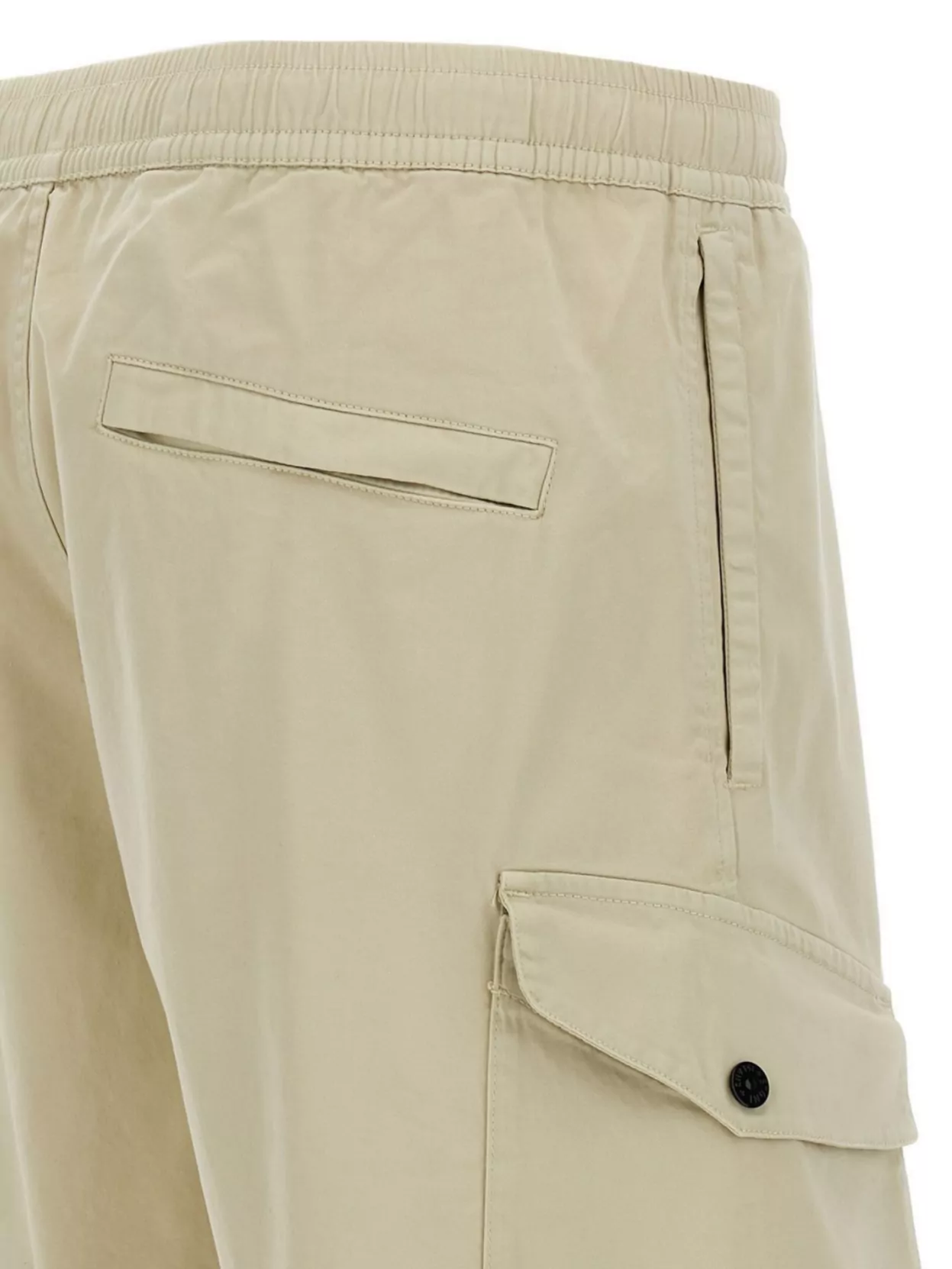 Stone Island Badge Logo Cargo Shorts