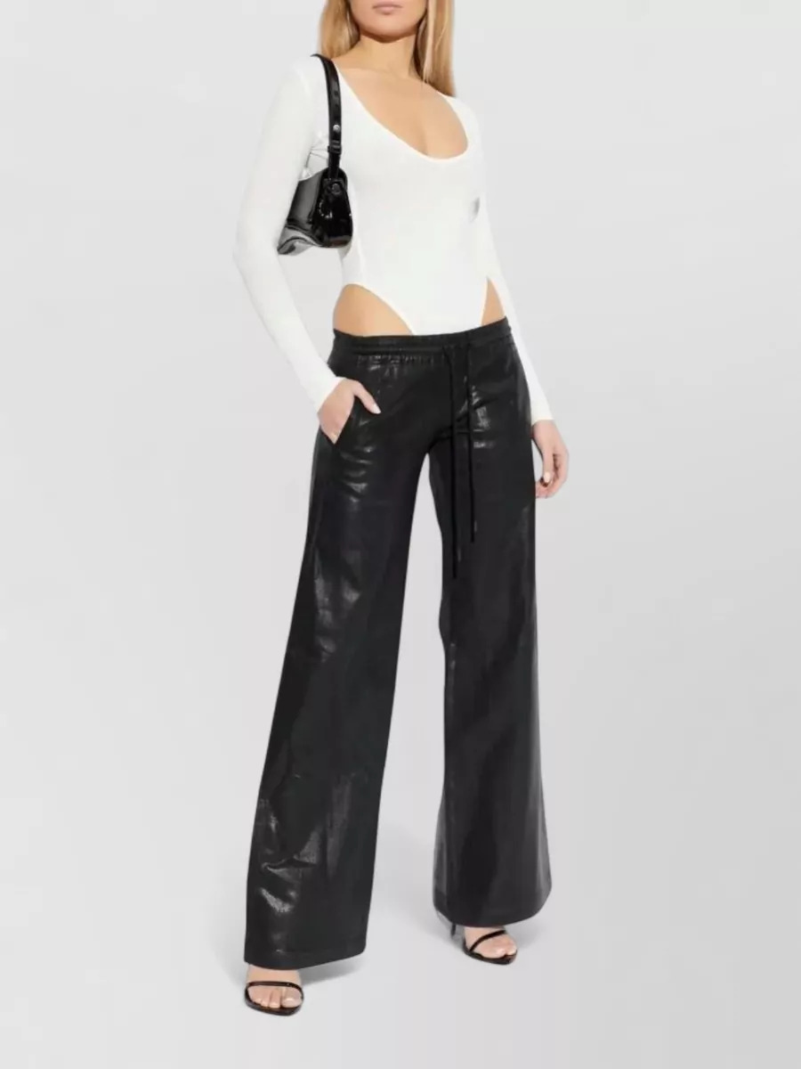 Diesel Ribbed Long-Sleeve Bodysuit