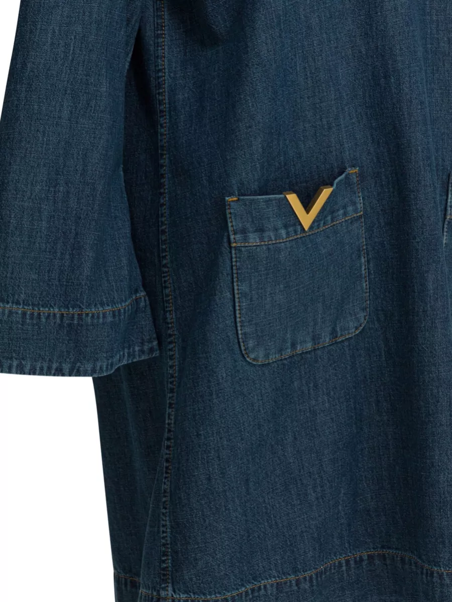 Valentino Garavani Denim Mini Dress