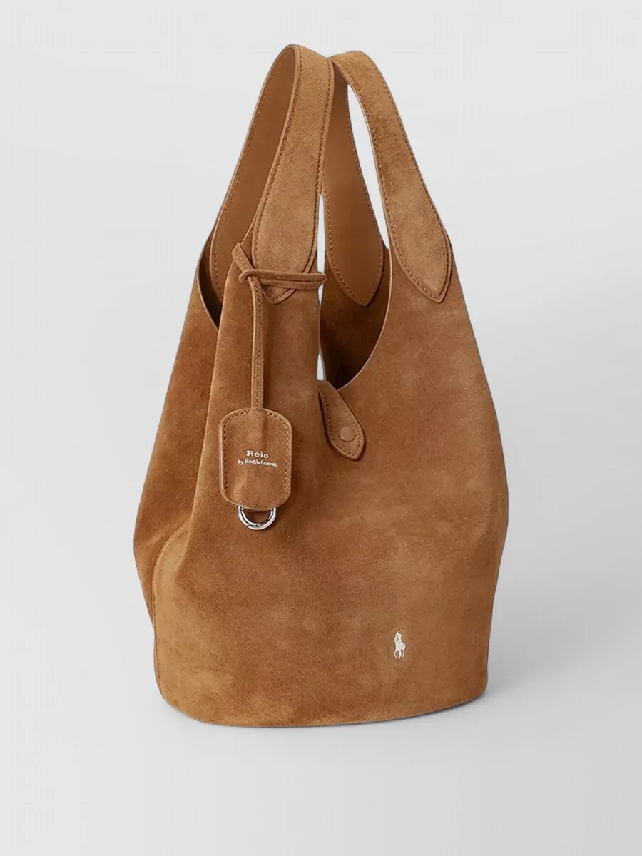 Polo Ralph Lauren Suede Bucket Bag