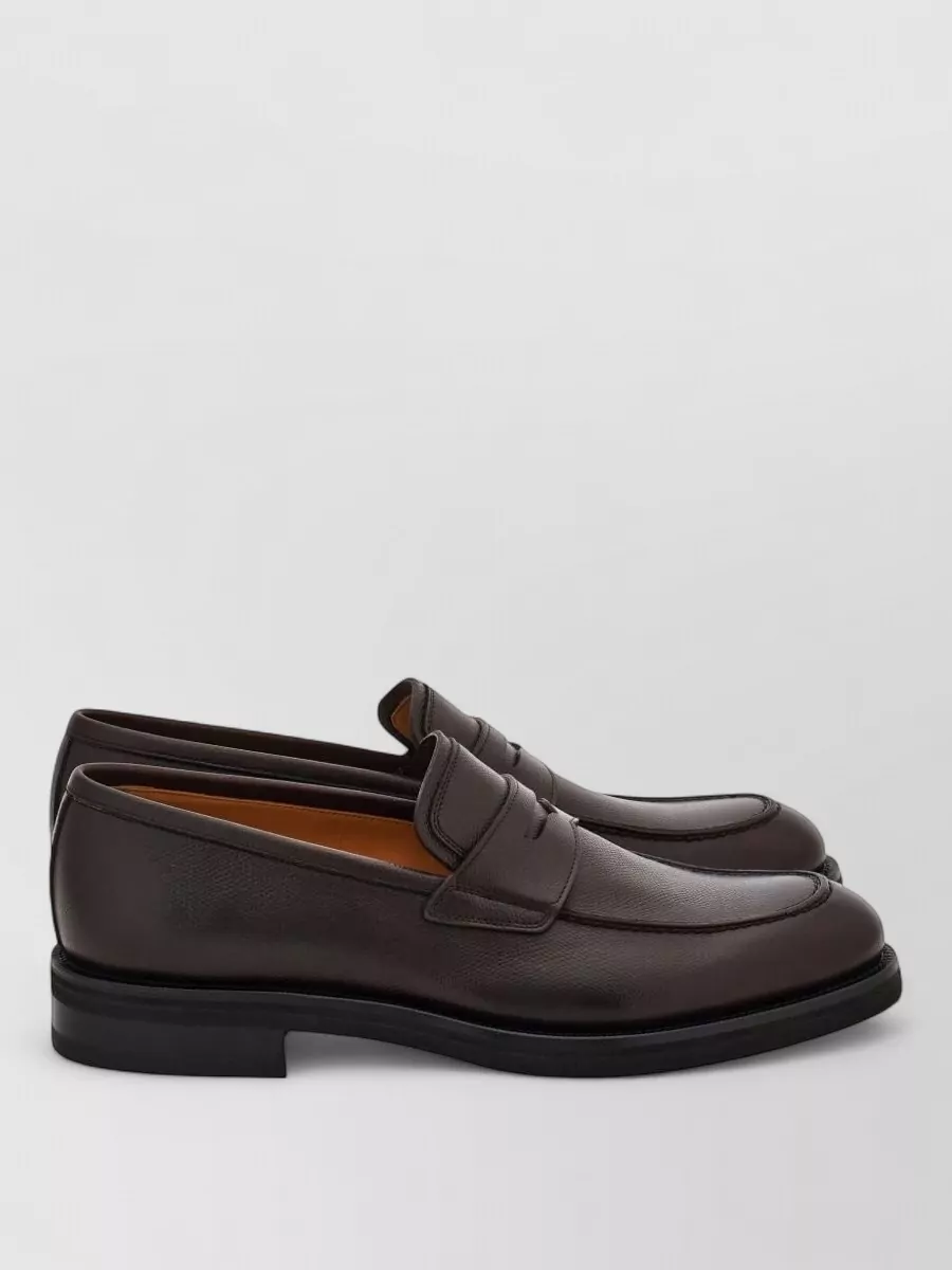 Ferragamo Leather Loafers