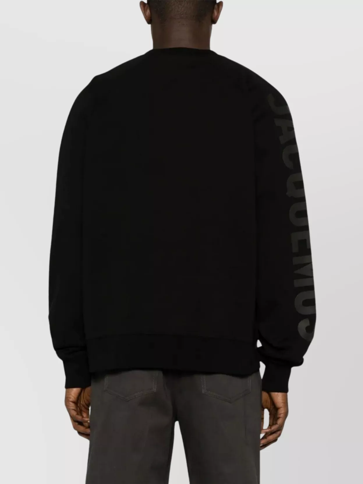 Jacquemus Top Le Sweatshirt Typo With Print