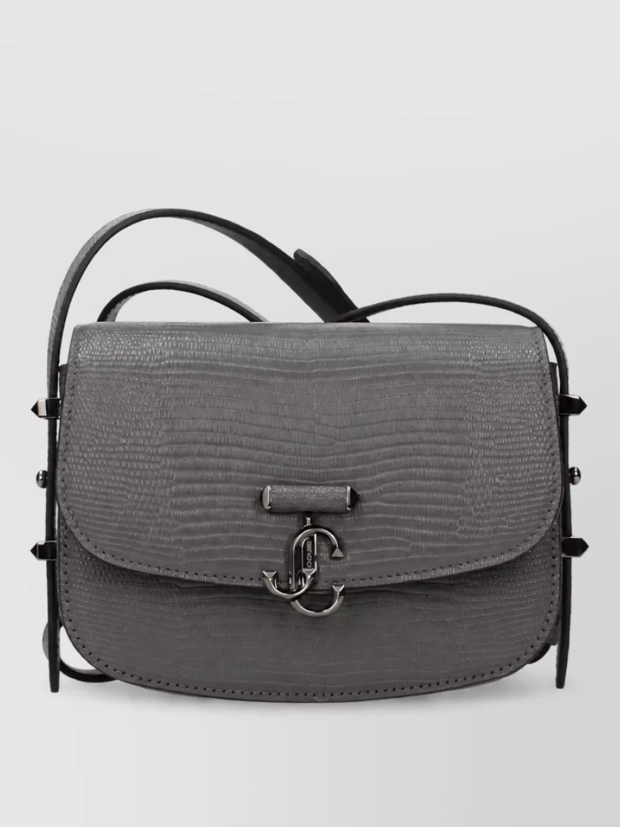 Jimmy Choo leather cross-body bag