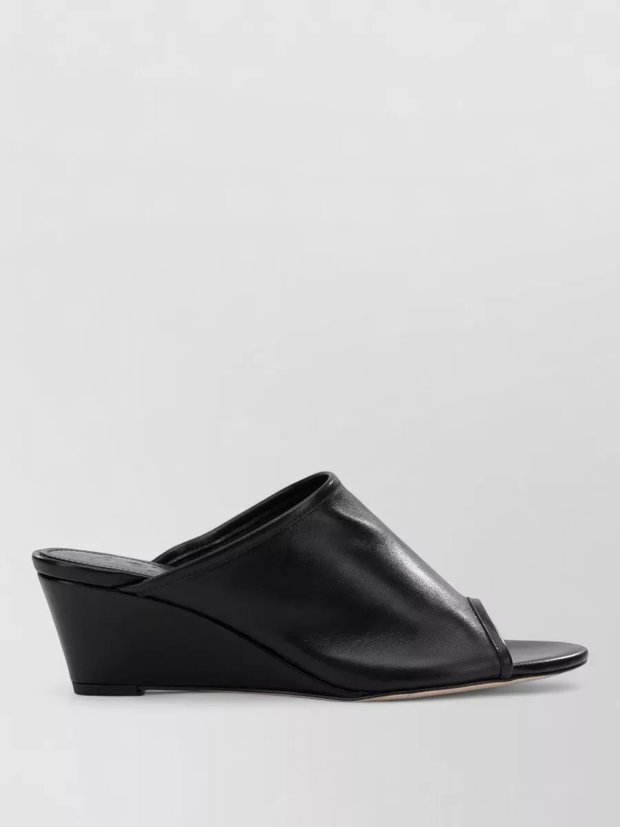 Aeyde Leather Heeled Mules