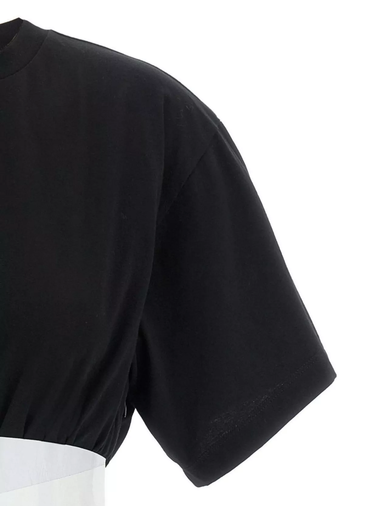 Mm6 Maison Margiela T-Shirt Banded Elastic Waistband