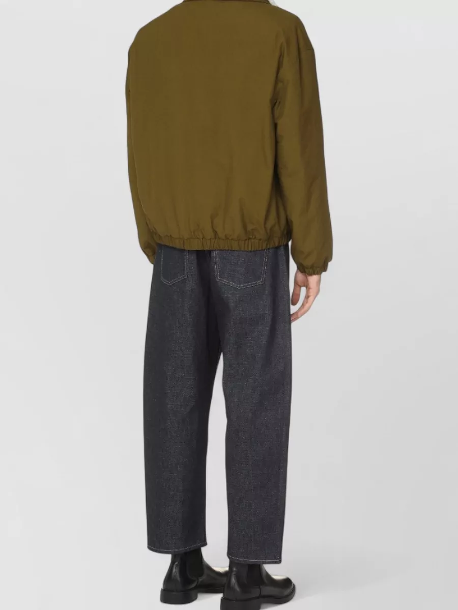 Bottega Veneta Shearling Lamb Bomber Jacket