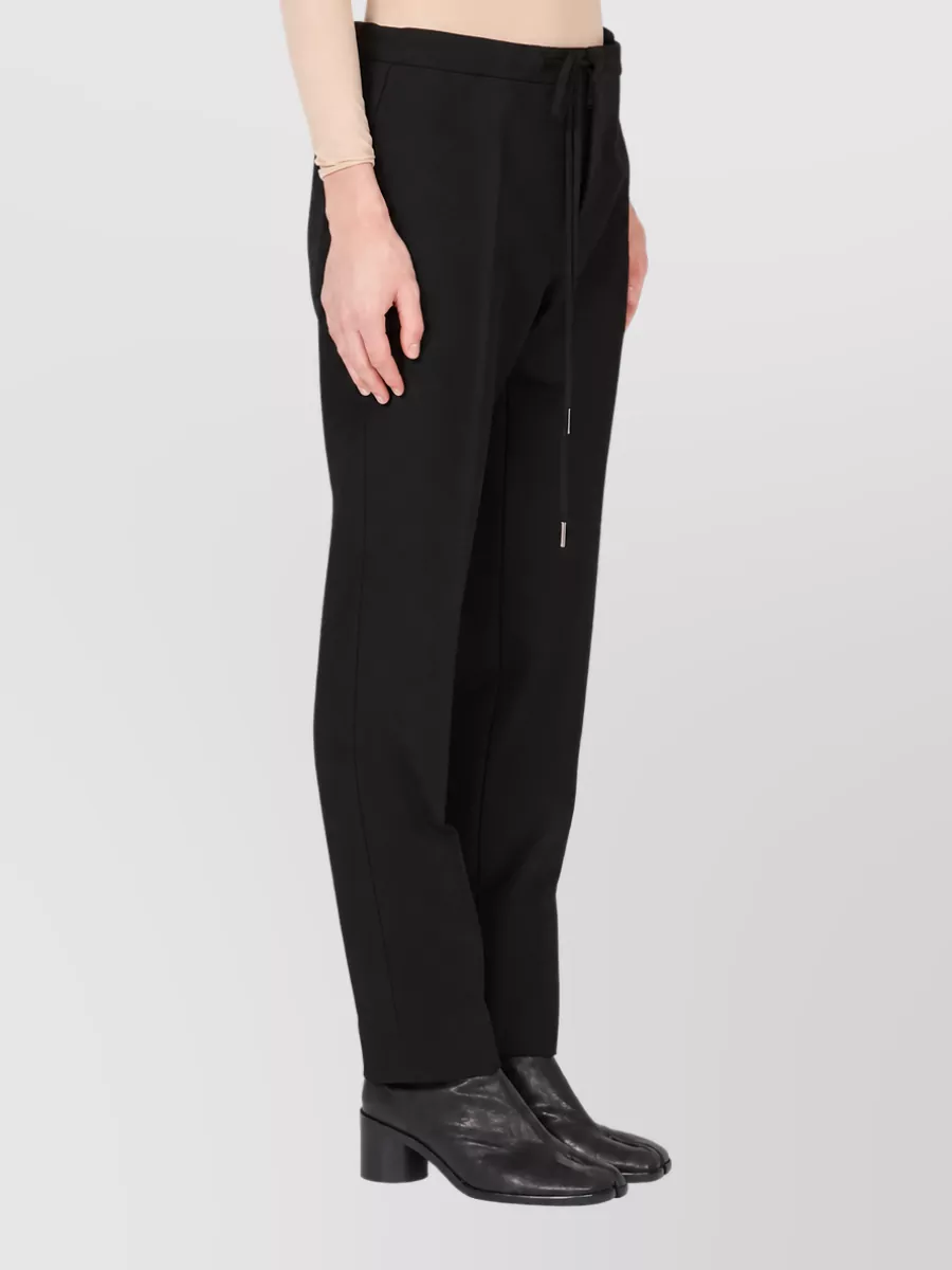 Maison Margiela Virgin Wool Slim Straight-Leg Trousers