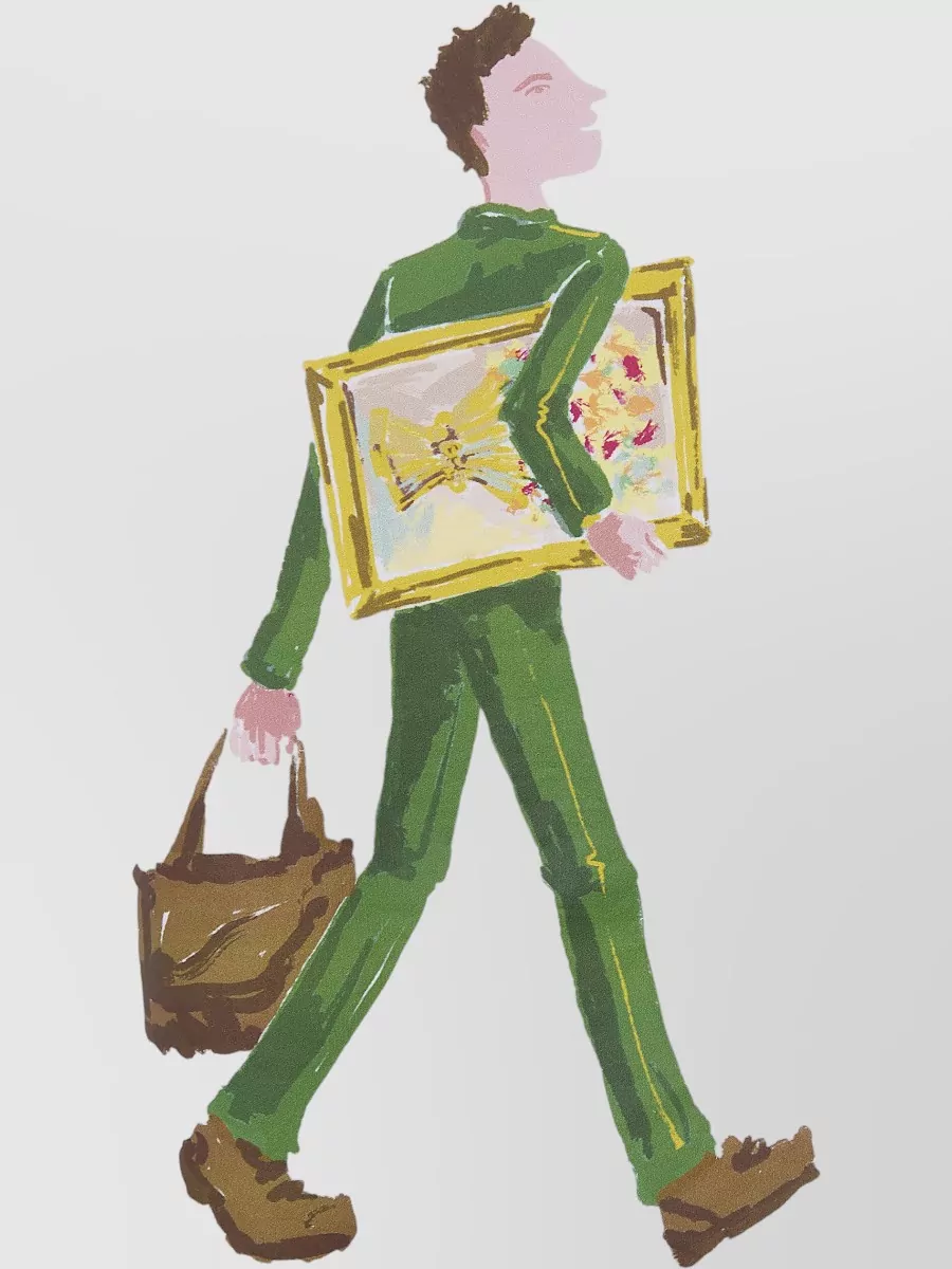 Drôle De Monsieur Cotton Printed T-Shirt