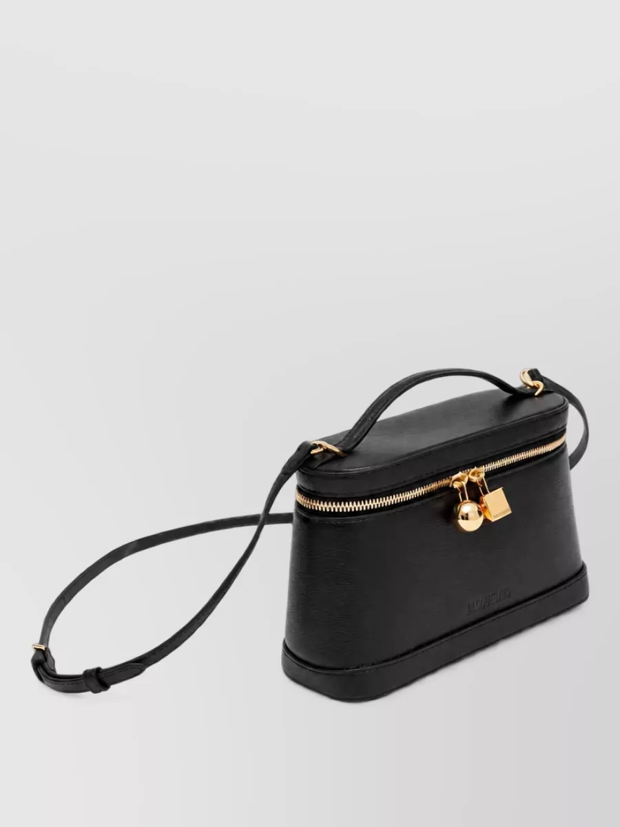 Jacquemus Pebbled Leather Clutch Bag