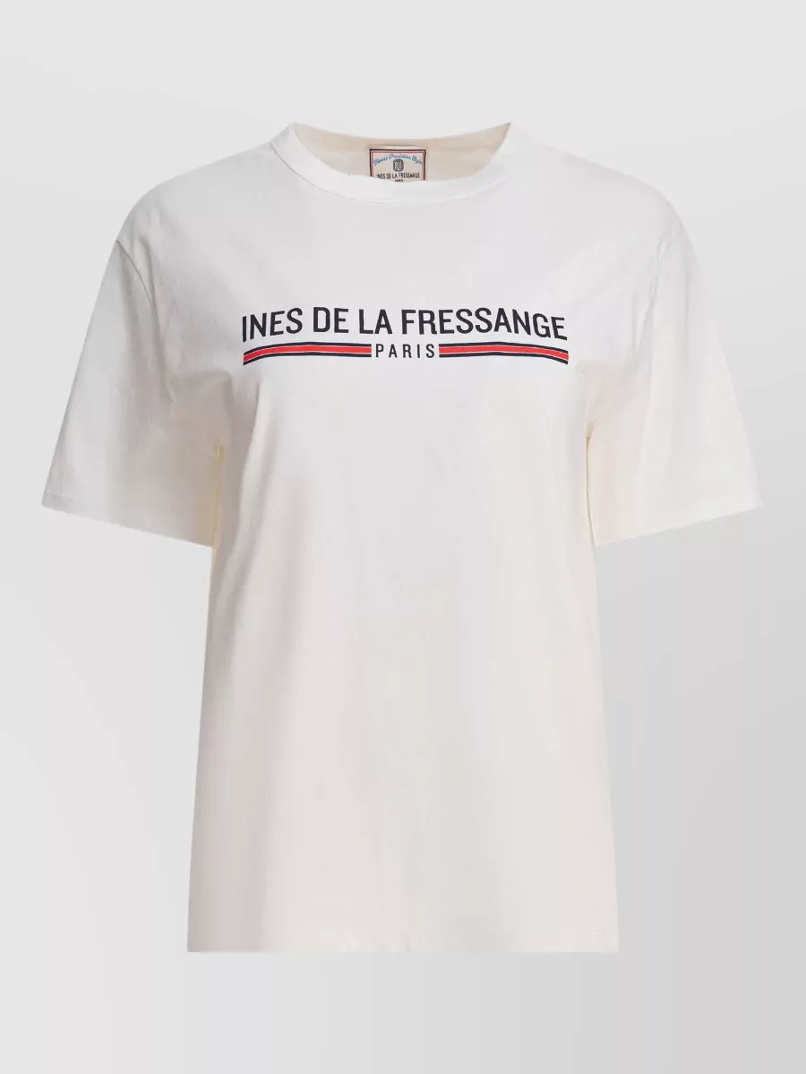 Ines De La Fressange cotton t-shirt