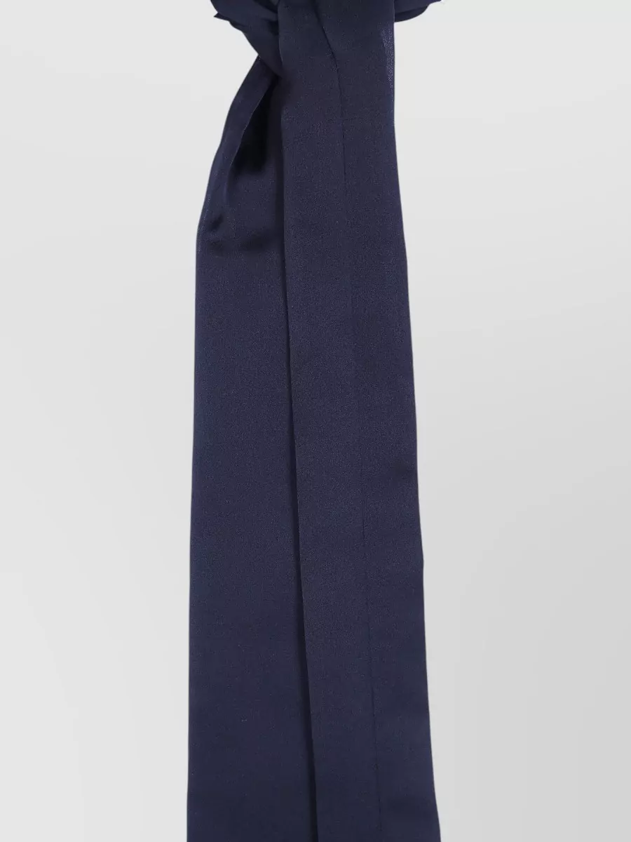 Sacai Poplin Shirt With Satin Tie