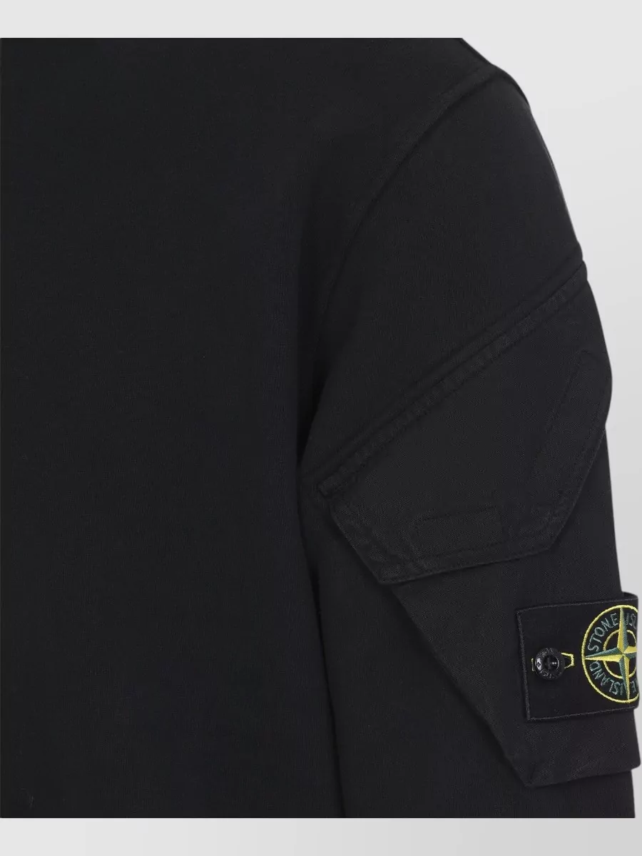 Stone Island Cotton Crew Neck Sweatshirt