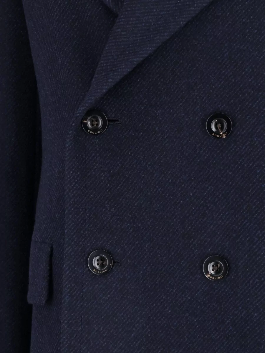 Boglioli Cashmere Double Breasted Coat