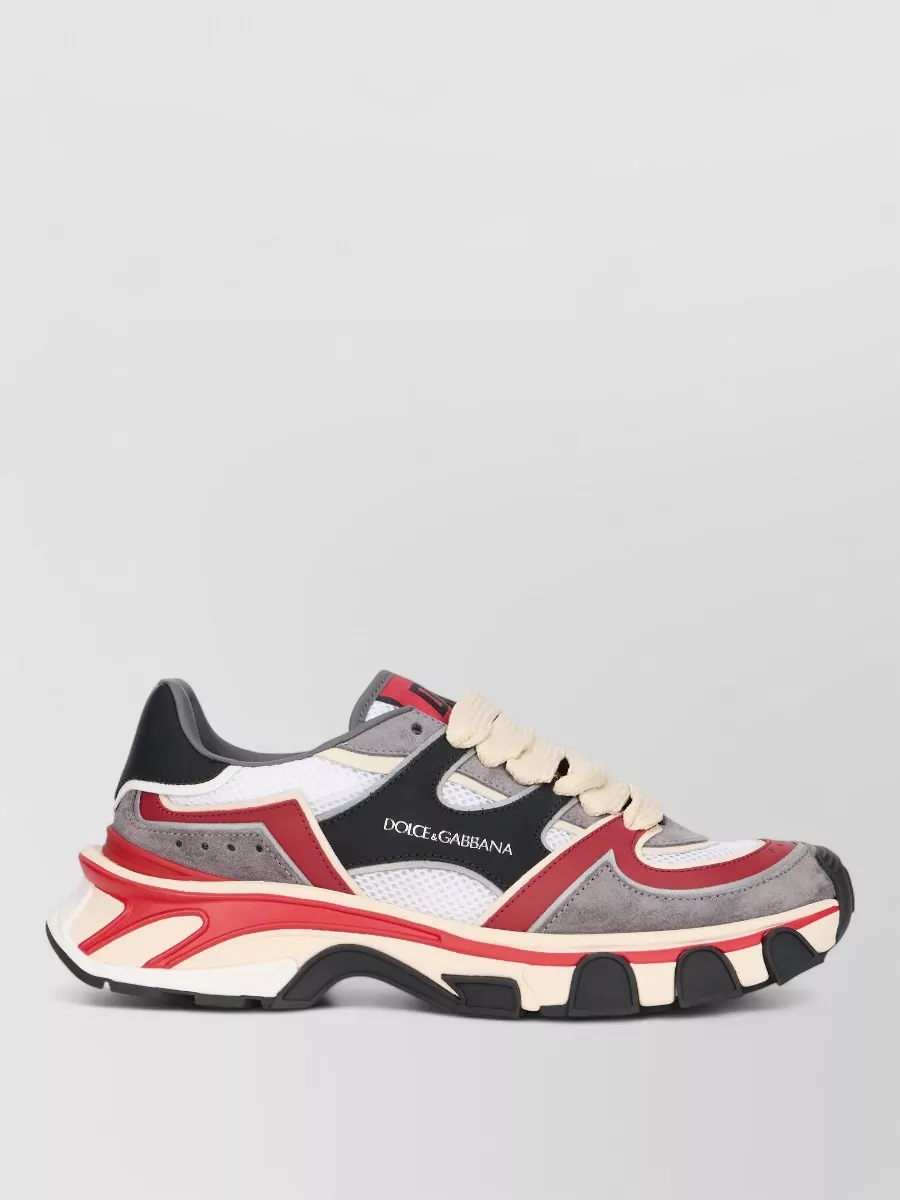 Dolce&Gabbana Leather Low-Top Sneakers