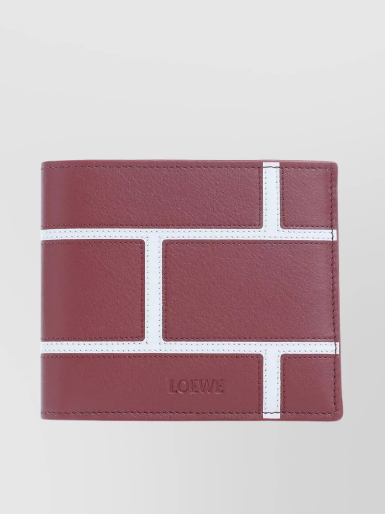 Loewe Rectangular Wallet Contrast Stitching