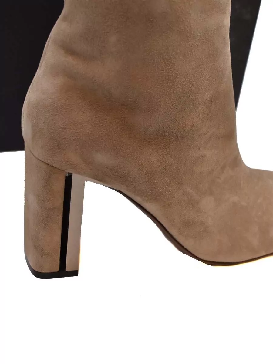 Vic Matie Suede Leather Ankle Boots