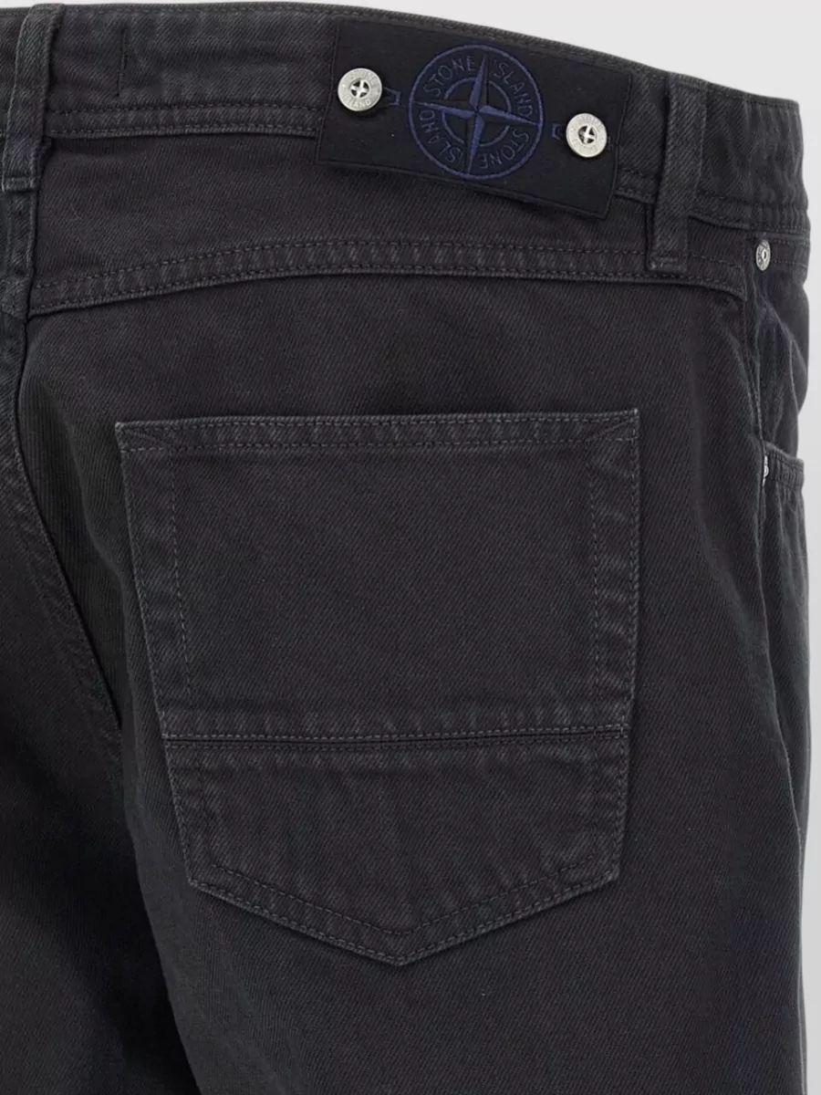 Stone Island Regular-Fit Straight-Leg Denim Jeans