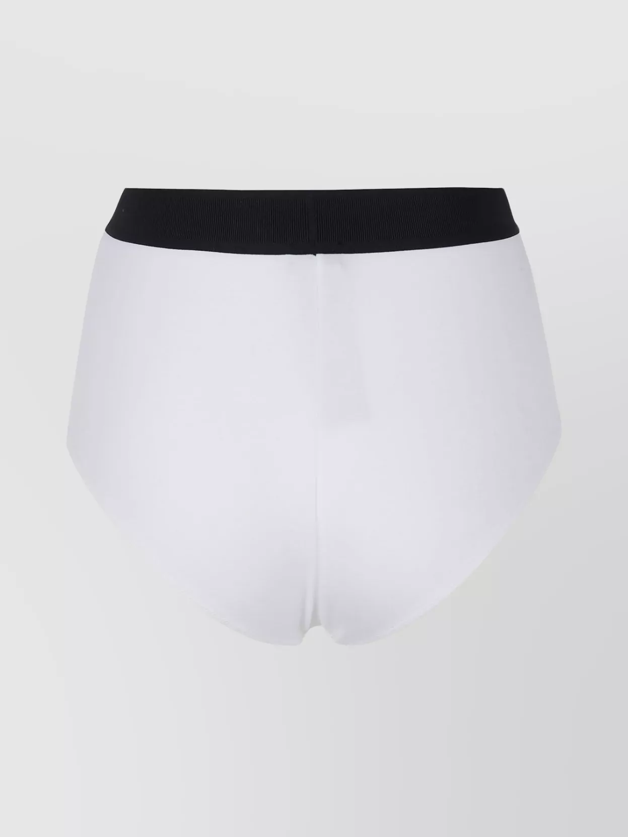 Tom Ford High-waisted Elastic Waistband Briefs In White