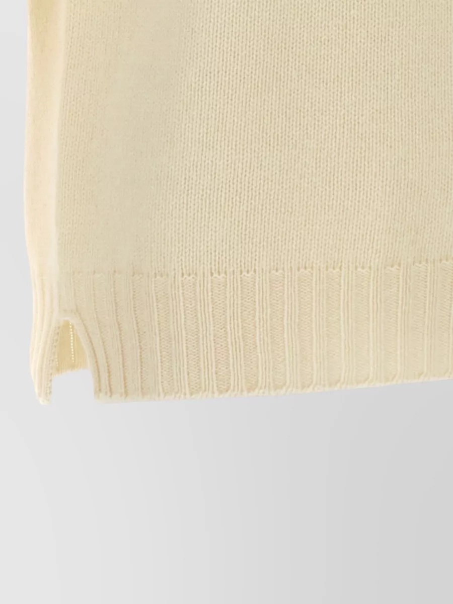 Ma'ry'ya Wool Silk Cashmere Turtleneck Sweater