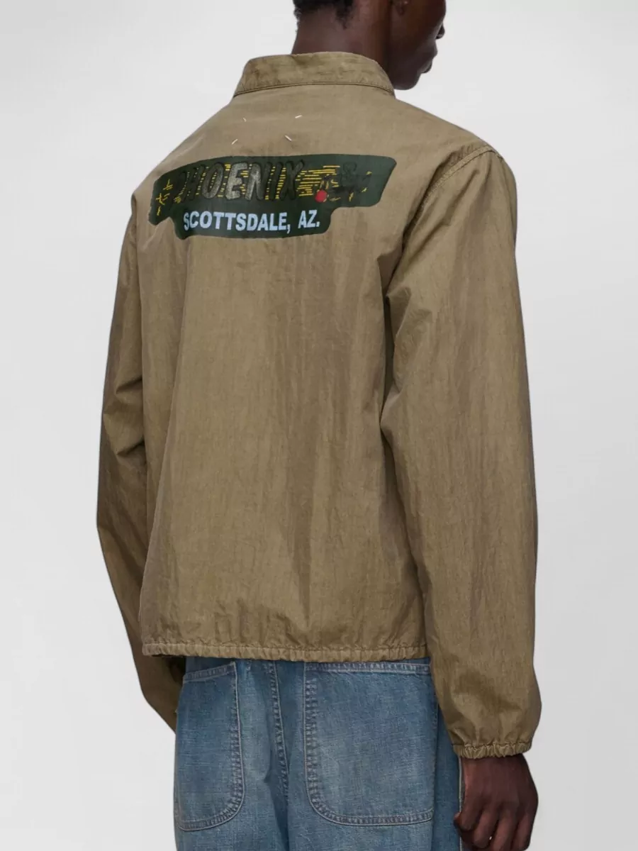 Maison Margiela Retro Sports Jacket High Collar Design