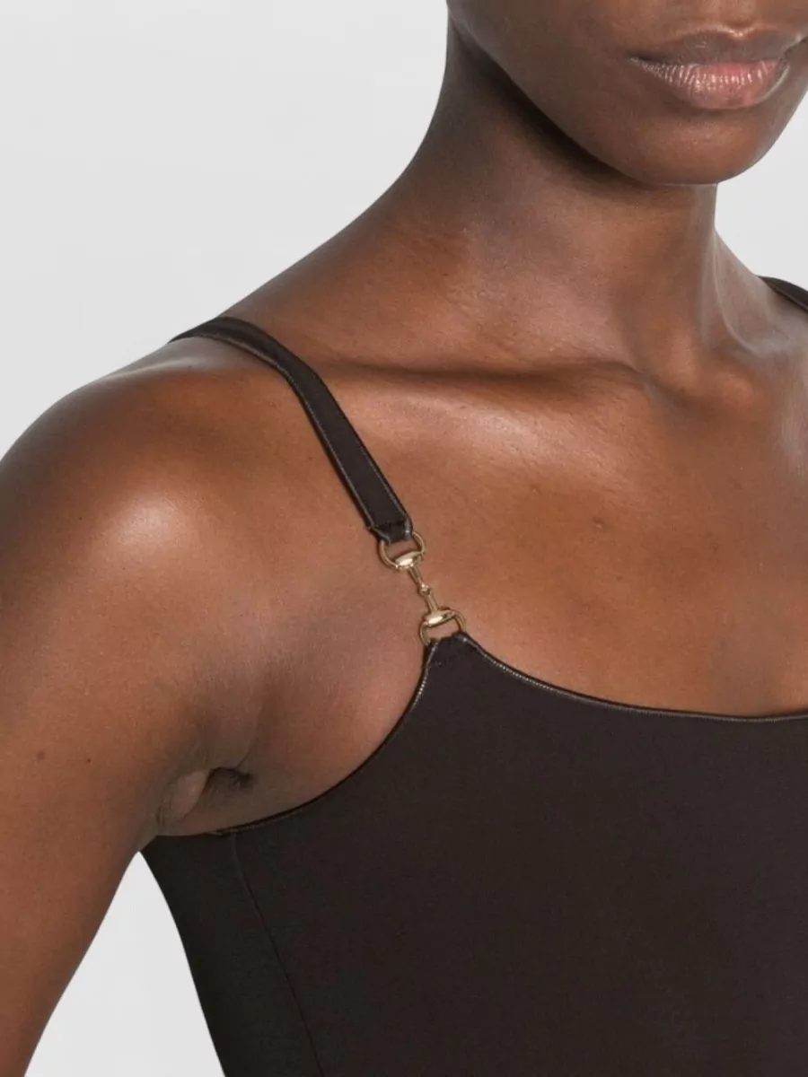 Gucci Viscose Scoop Neck Sleeveless Tank Top