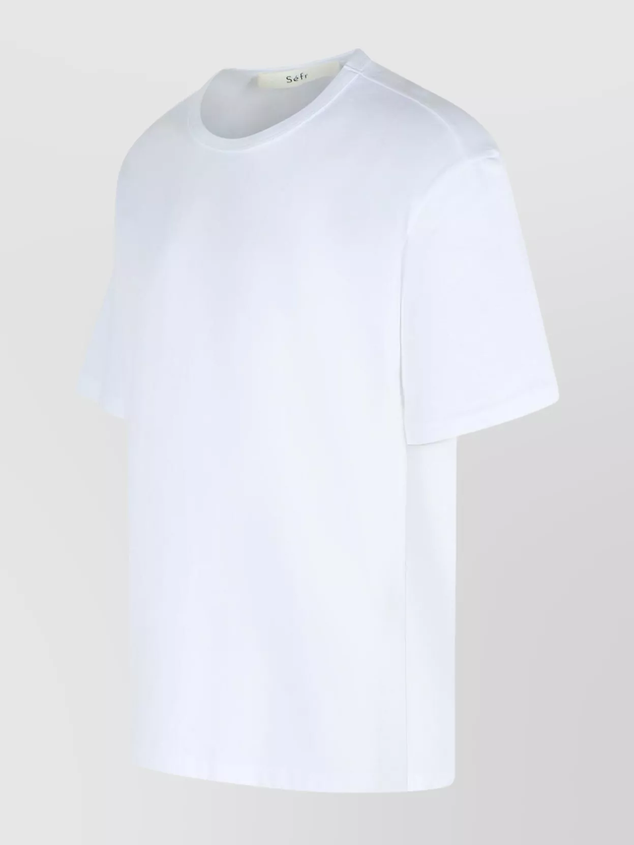 Séfr Short Sleeve Crew Neck Cotton T-Shirt