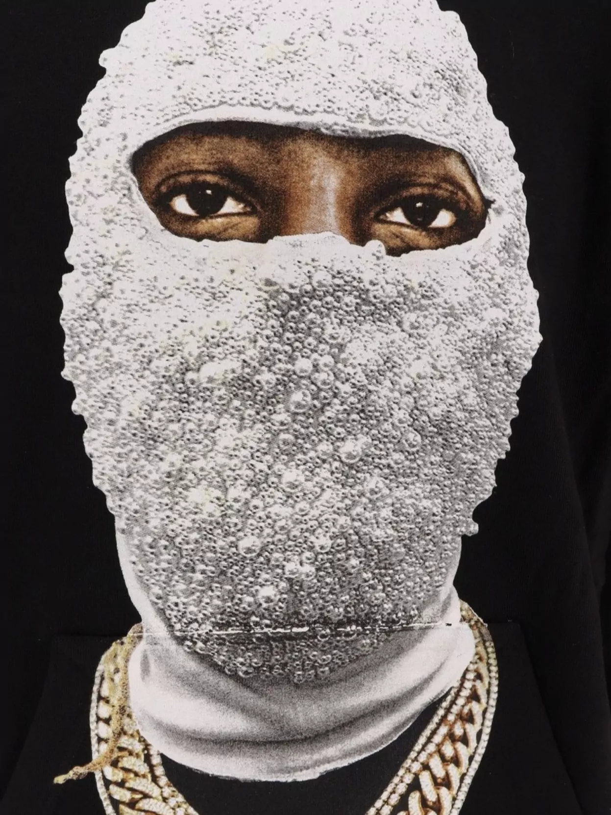 Ih Nom Uh Nit Hooded Cotton Sweatshirt Featuring Graphic Print