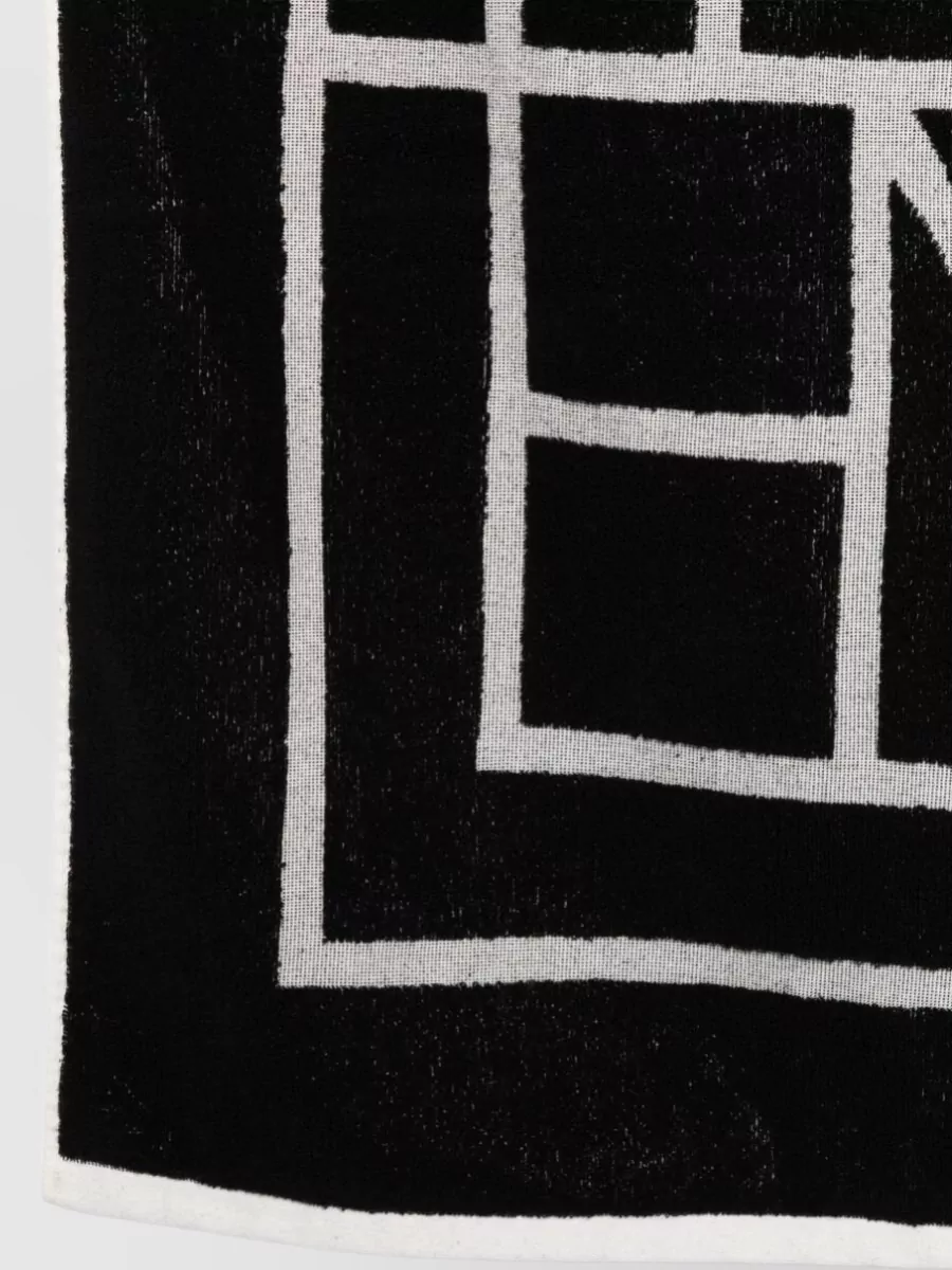 Totême Cotton Jacquard Beach Towel