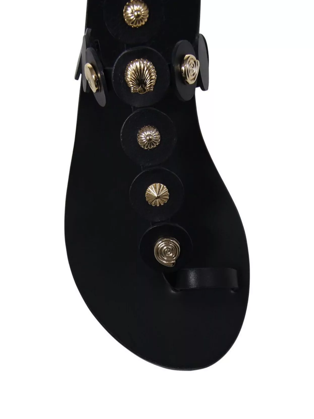 Ancient Greek Sandals Flat Sole Open Toe Sandals With Studs