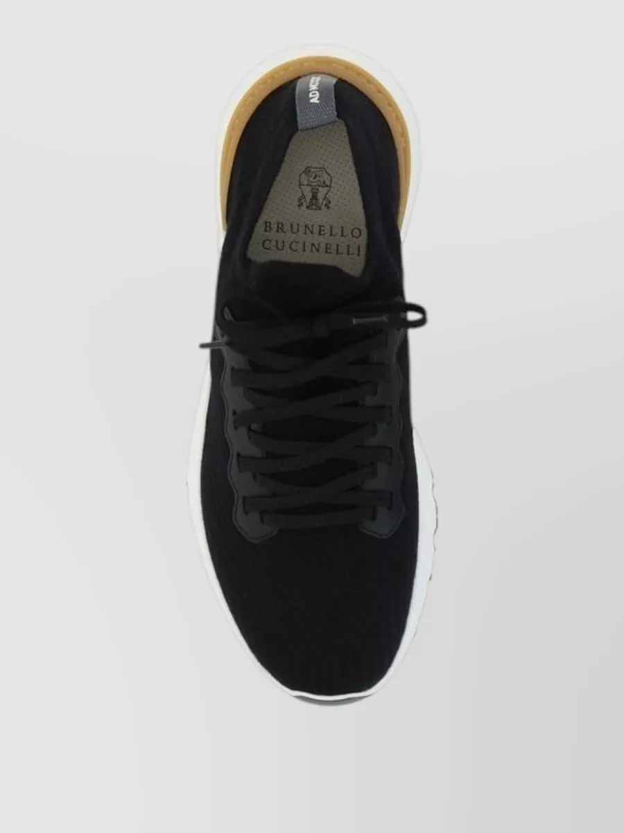 Brunello Cucinelli Rubber Low-Top Sneakers