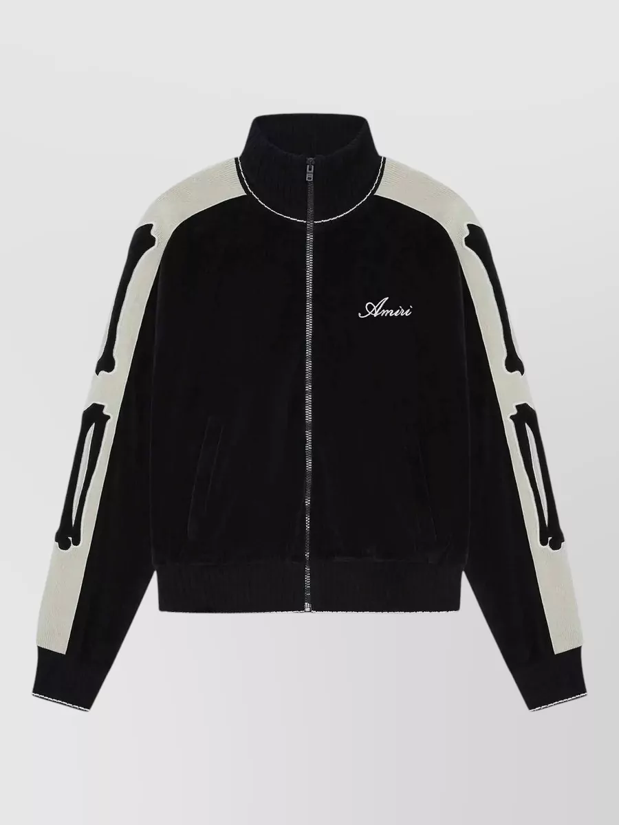 Amiri cotton bones track jacket