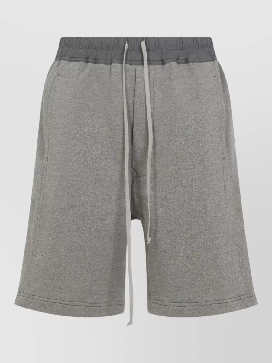 Rick Owens Drkshdw Wide Pusher Shorts Low Crotch Fleece