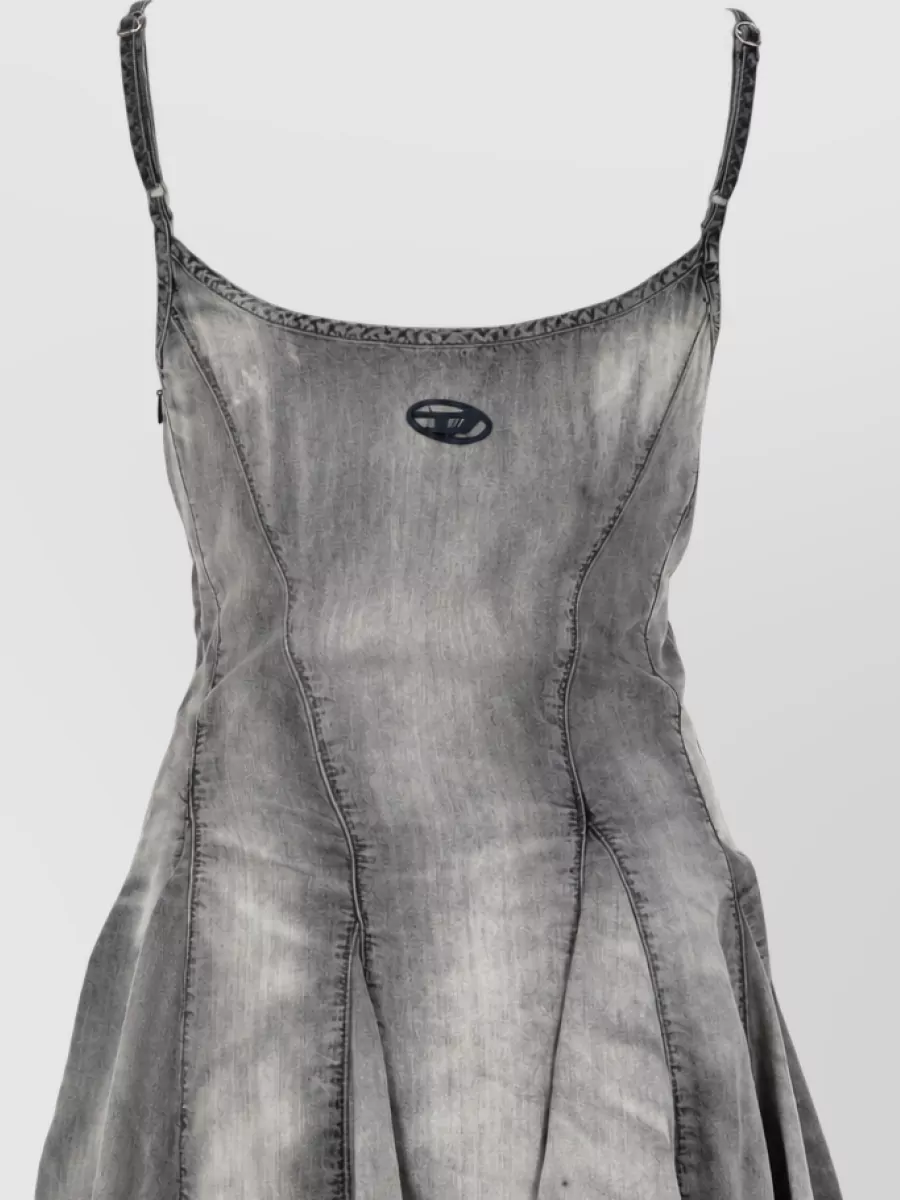 Diesel De-Spoky Denim Mini Dress