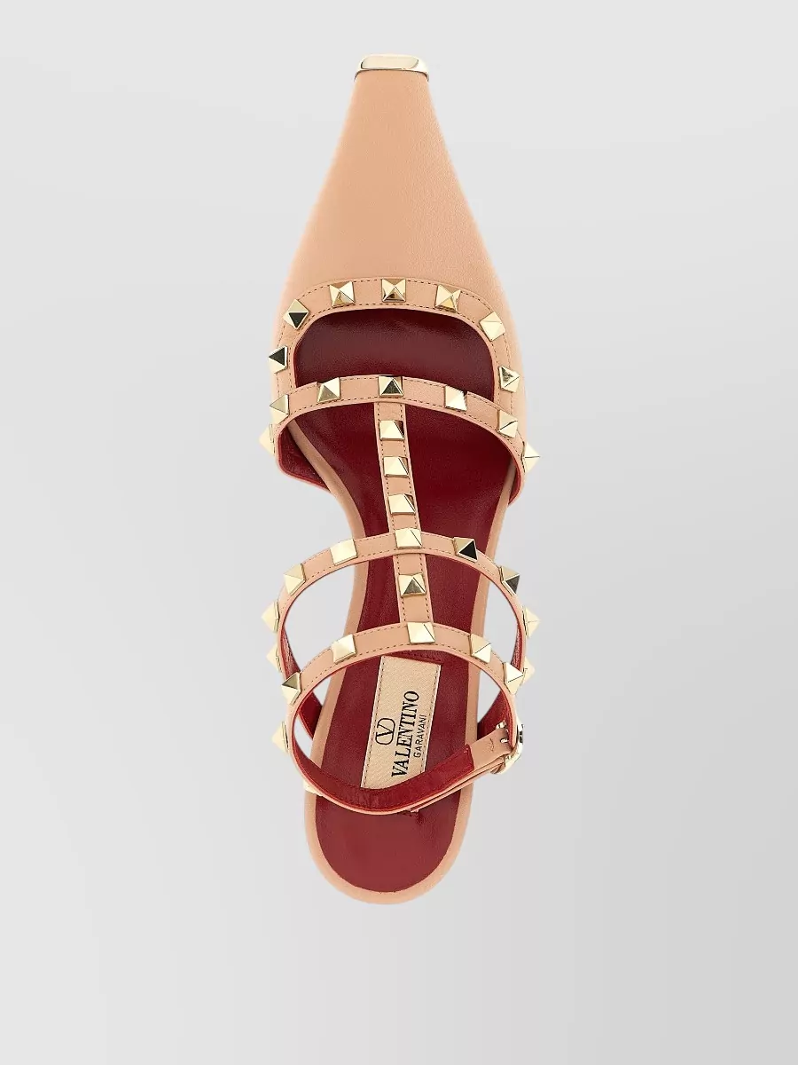 Valentino Garavani Leather Rockstud Sandals