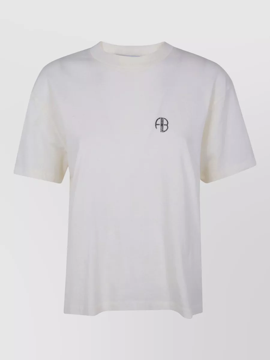 Anine Bing cotton wagner printed t-shirt