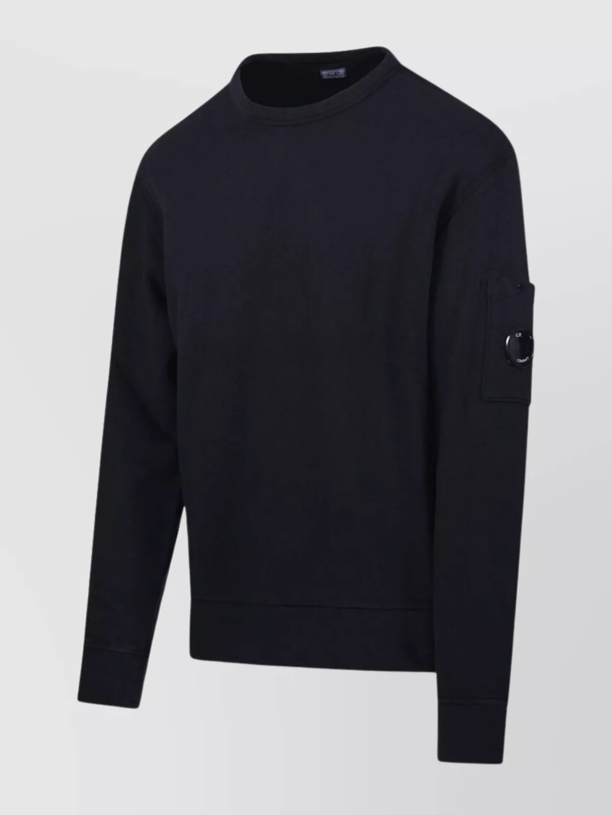 C.p. Company Crewneck Sweatshirt Sleeve Pocket