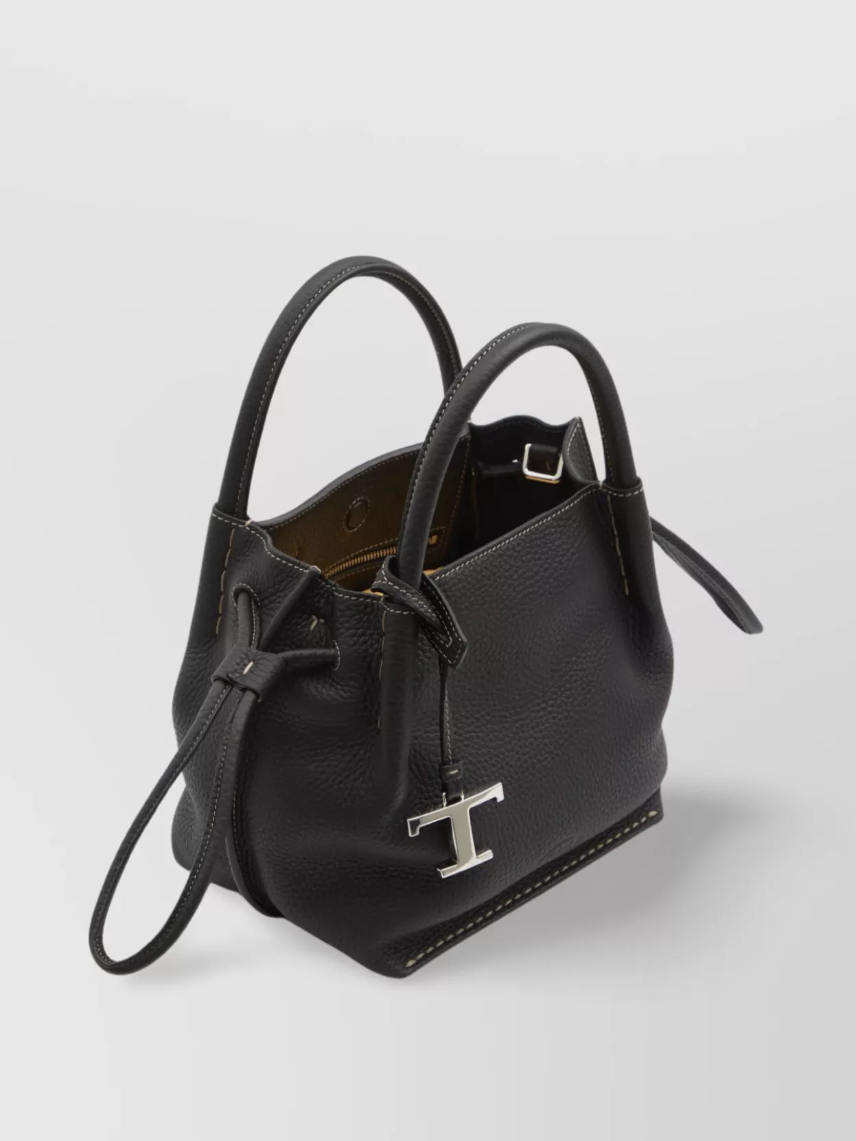 Tod's Small Drawstring Bucket Bag With Removable Strap