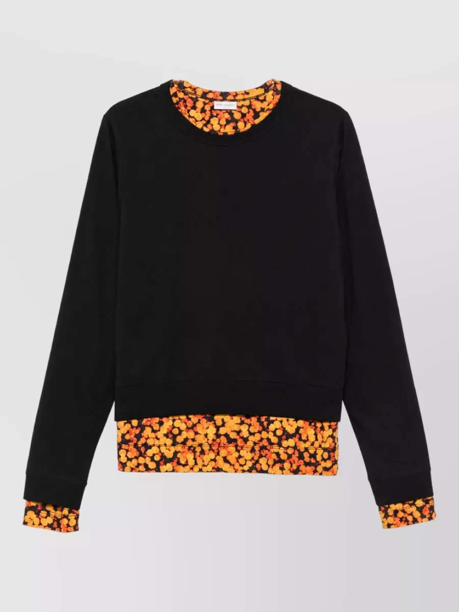 Dries Van Noten Short-Sleeve Sweatshirt