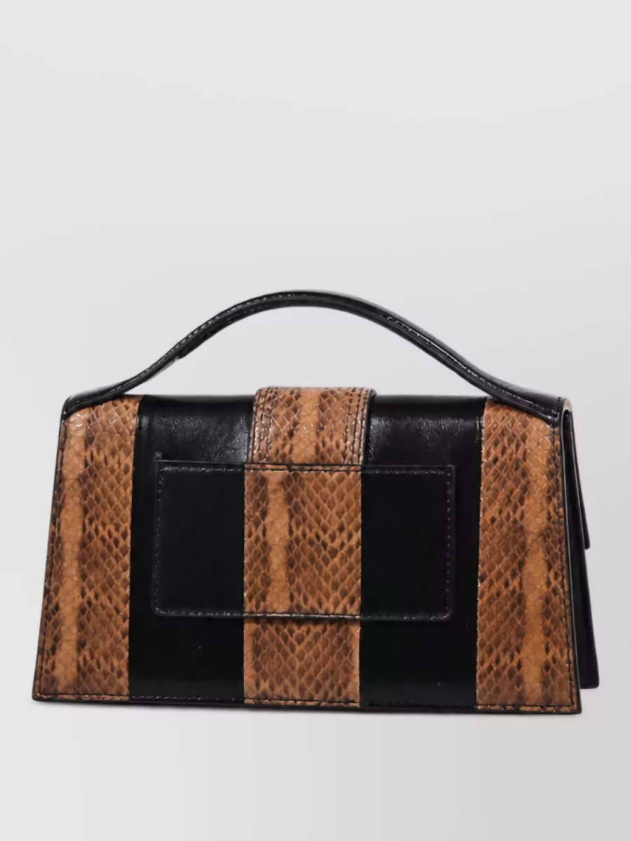Jacquemus le grand bambino leather shoulder bag