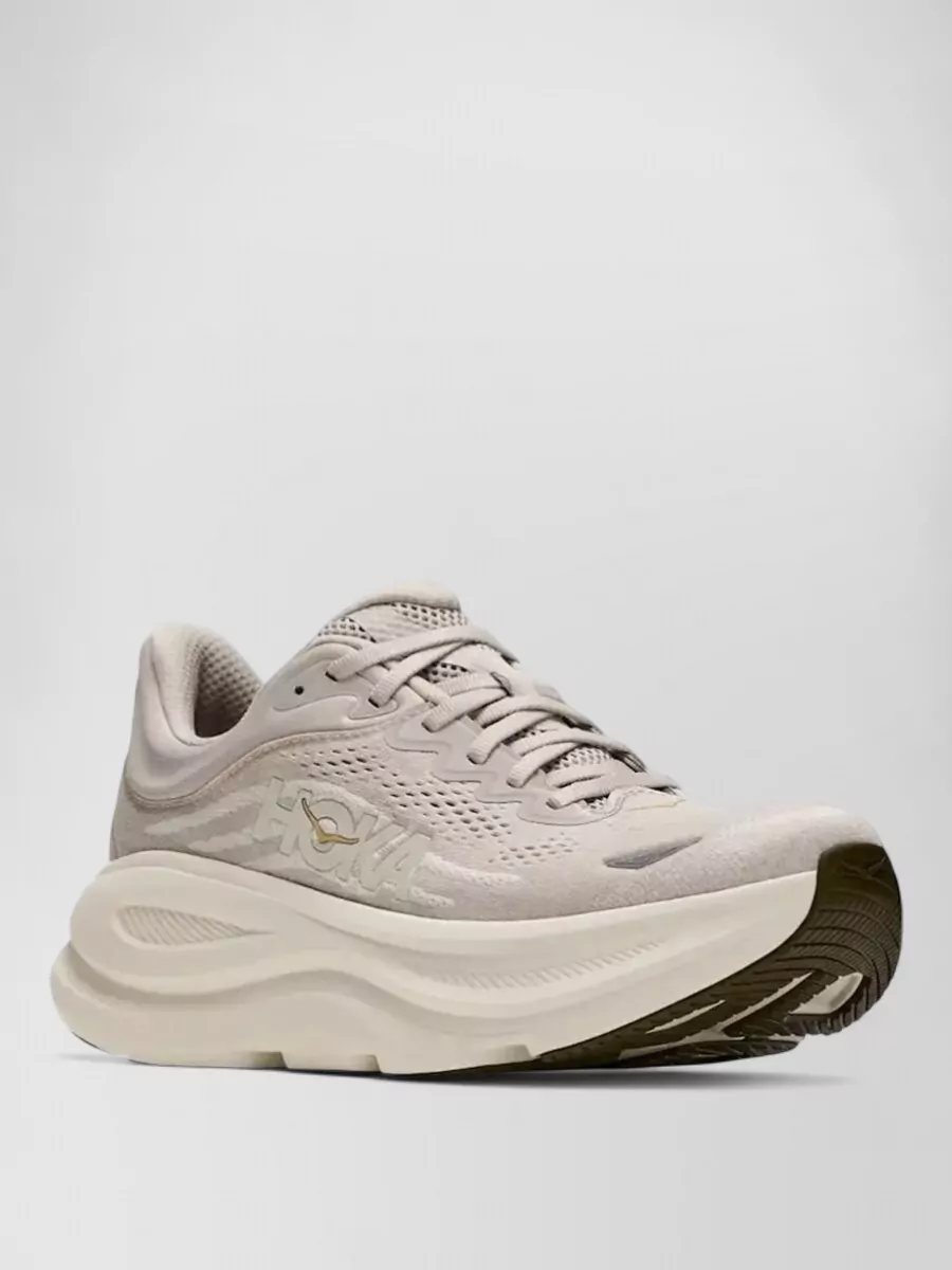Hoka One One textile low-top sneakers