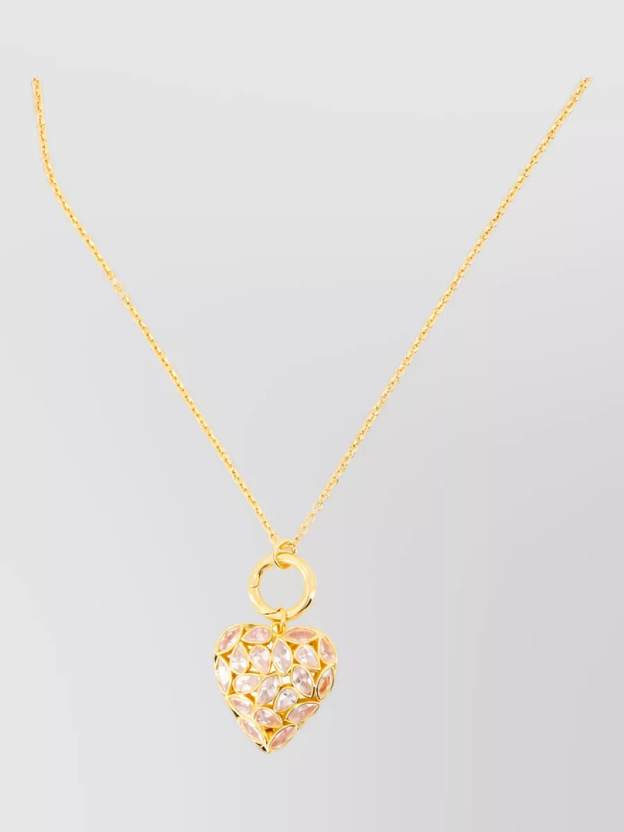 Self-Portrait Metal charm necklace